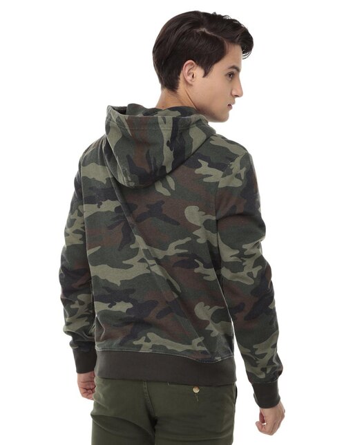 Sudadera Aéropostale cuello redondo verde olivo con diseño camuflaje en  Liverpool