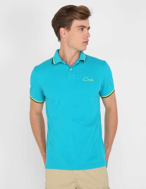 Playera polo Aéropostale azul en Liverpool