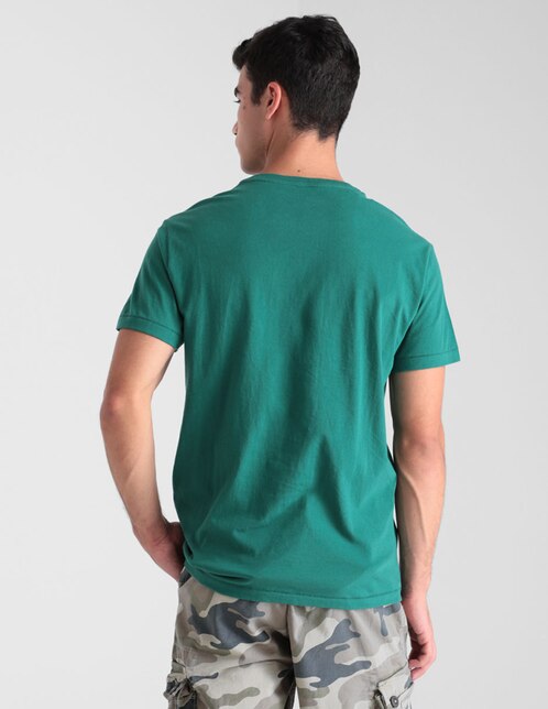 Playera Aéropostale cuello redondo estampada para hombre en Liverpool