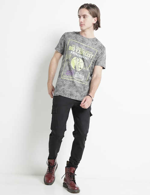 Playera Aéropostale Beetlejuice cuello redondo para hombre