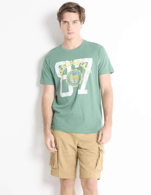 Playera Aéropostale cuello redondo para hombre