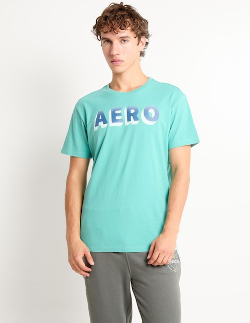 Playera Aéropostale cuello redondo para hombre