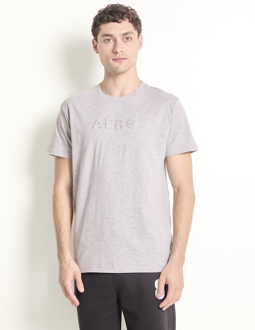 PLAYERA AERO 4104 IND ALGODÓ, CH, GRIS