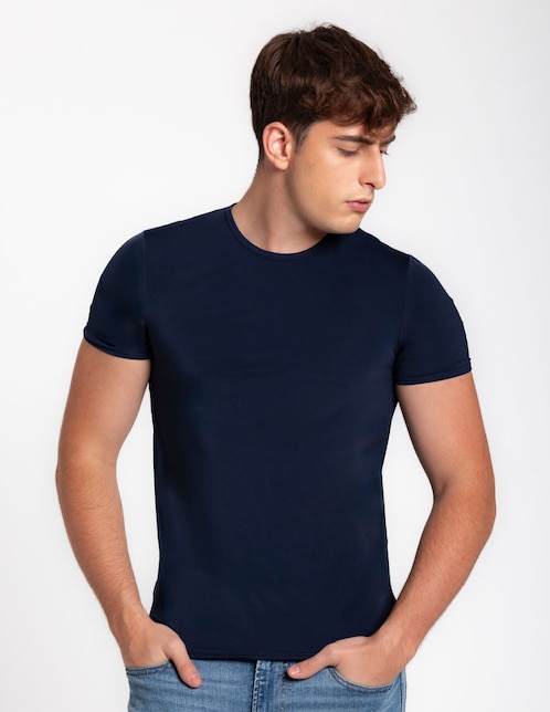 "set playera/playera" diane & geordi exterior "cuello" redondo "para hombre"