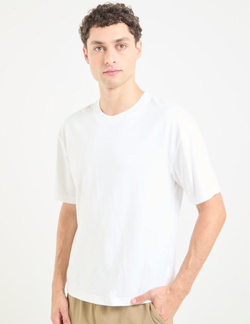 Playera cuello redondo para hombre