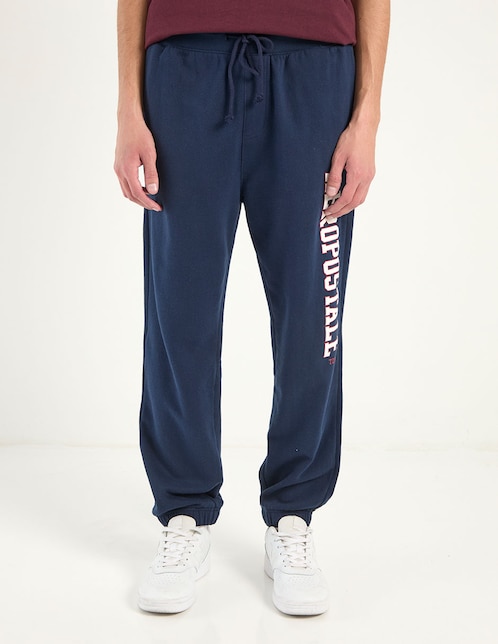Pants regular con agujeta para hombre 1