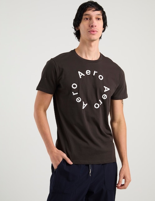 Playera cuello redondo para hombre 1