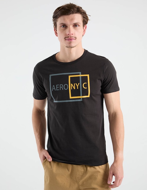Playera Aéropostale cuello redondo para hombre