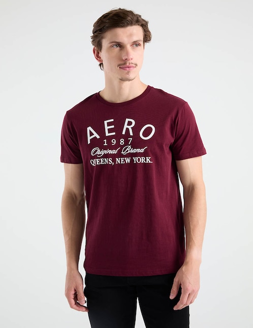 Playera cuello redondo para hombre 1