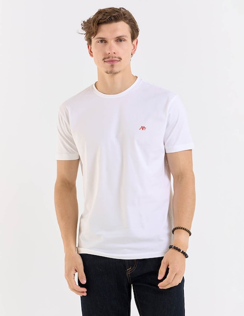 Playera cuello redondo para hombre 1