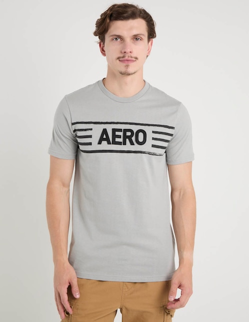 Playera cuello redondo para hombre 1
