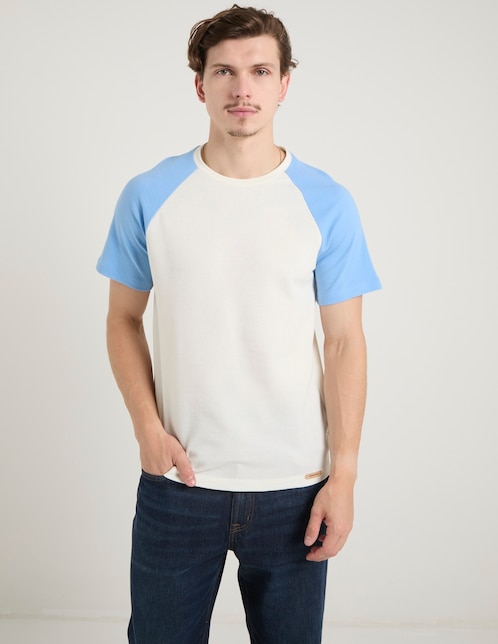 PLAYERA AERO A258139, 2XG, AZUL CLARO
