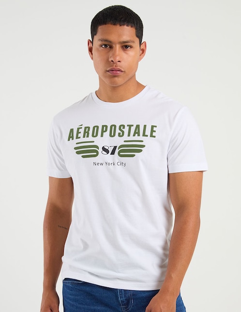 Playera cuello redondo para hombre 1