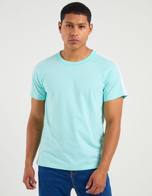 Playera cuello redondo para hombre 1