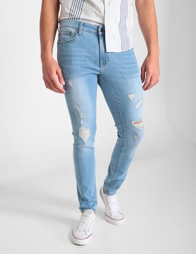 Jeans Skinny 5 Bolsillos Elastizado - Aeropostale Argentina