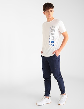 Playera Aéropostale cuello redondo para hombre