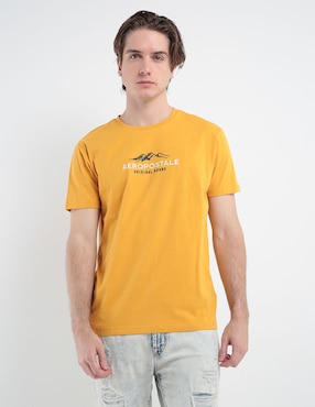 Playera Aéropostale Cuello Redondo Para Hombre