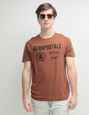 Playera Aéropostale Cuello Redondo Para Hombre