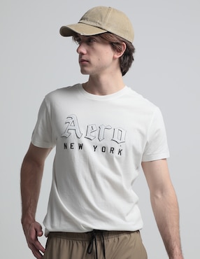 Playera Aéropostale Cuello Redondo Para Hombre