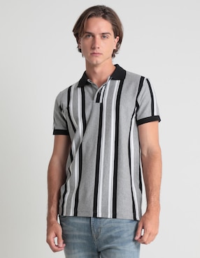 Playera Tipo Polo Aéropostale Para Hombre