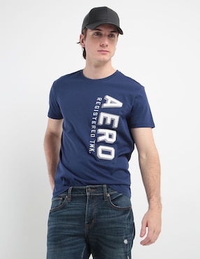 Playera Aéropostale Cuello Redondo Para Hombre