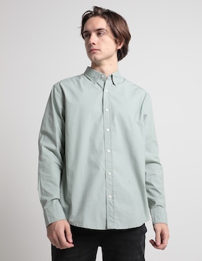 Camisa Casual Aéropostale De Manga Larga Para Hombre