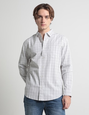 Camisa Casual Aéropostale De Manga Larga Para Hombre