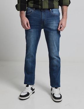 Jeans Slim Aéropostale Deslavado Para Hombre