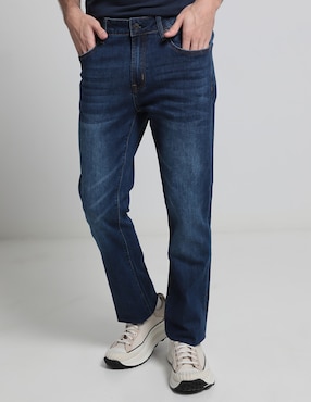 Jeans Straight Aéropostale Deslavado Para Hombre