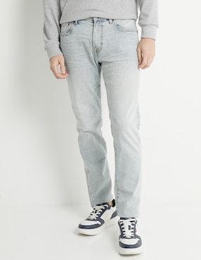 Jeans Slim Aéropostale Deslavado Para Hombre