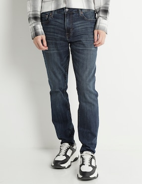 Jeans Slim Aéropostale Deslavado Para Hombre