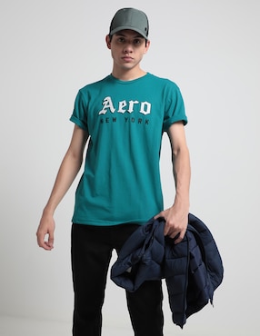 Playera Aéropostale Cuello Redondo Para Hombre