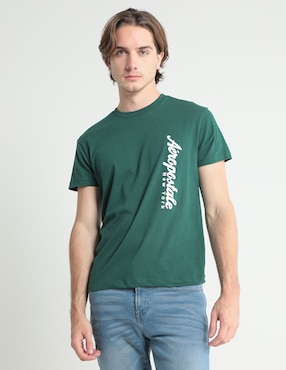 Playera Aéropostale Cuello Redondo Para Hombre