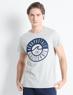 Playera Aéropostale Cuello Redondo Para Hombre