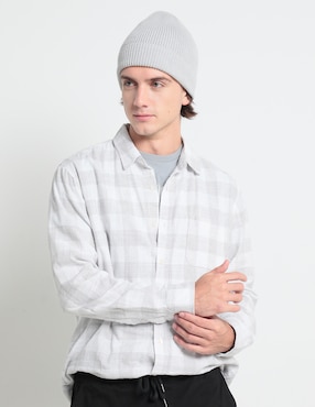 Camisa Casual Aéropostale De Algodón Manga Larga Para Hombre