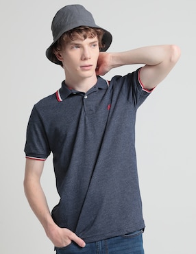 Playera Tipo Polo Aéropostale Para Hombre