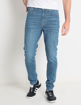 Jeans Slim Aéropostale Deslavado Para Hombre