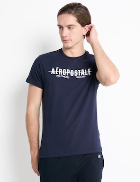 Playera Aéropostale Cuello Redondo Para Hombre