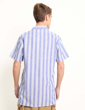 Camisa casual Aéropostale de algodón manga corta para hombre