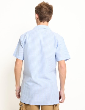 Camisa casual Aéropostale de algodón manga corta para hombre