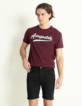 Bermuda Aeropostale De Mezclilla Para Hombre