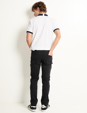 Jeans slim Aéropostale lavado obscuro para hombre