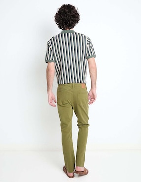 Pantalón slim Aéropostale de algodón para hombre