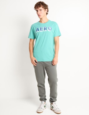 Playera Aéropostale cuello redondo para hombre