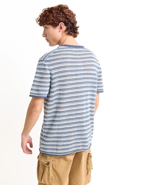 Camisa casual Aéropostale de algodón manga corta para hombre