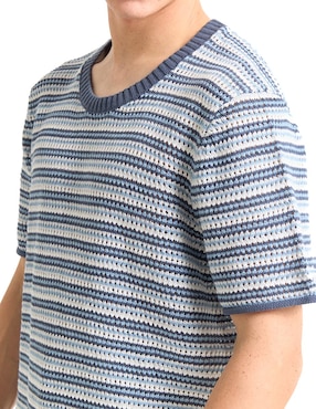 Camisa casual Aéropostale de algodón manga corta para hombre