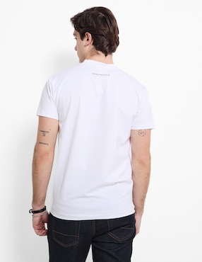 Playera Aéropostale cuello V para hombre