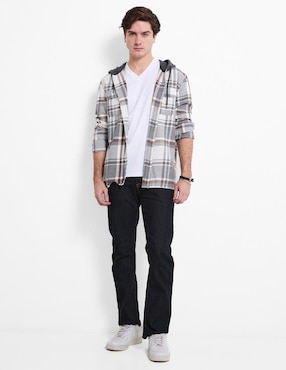 Playera Aéropostale cuello V para hombre