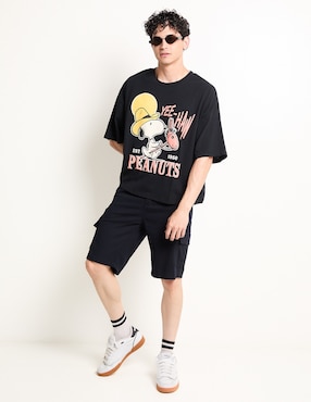 Playera Aéropostale Peanuts cuello redondo para hombre