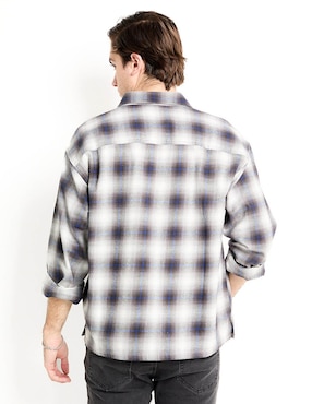 Camisa casual Aéropostale de algodón manga larga para hombre